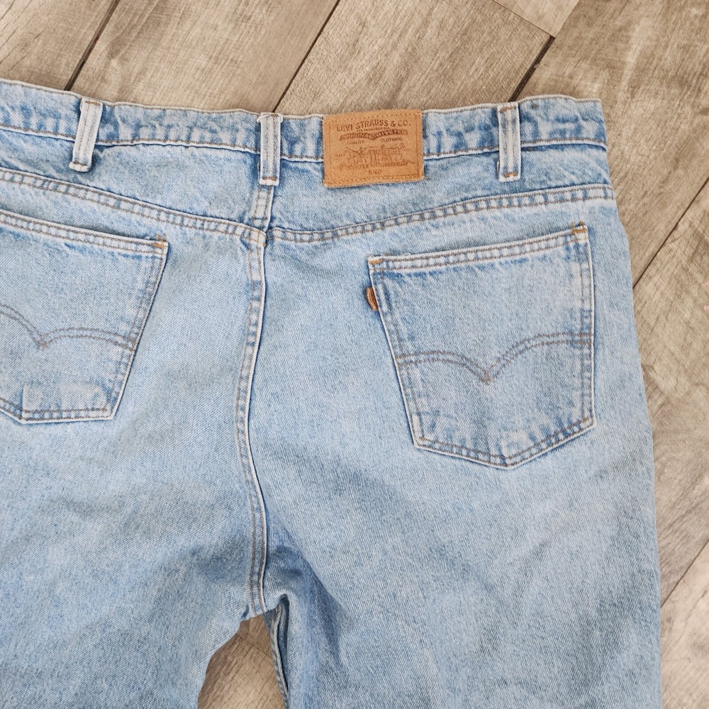 Mens Levi 540 Leather Tag Mens Jeans 40 x 30L